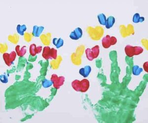 Valentine Handprint Crafts for Kids