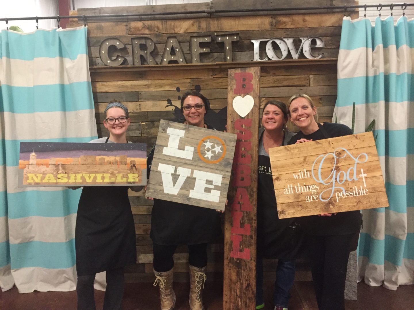 DIY a Wood Sign at Craft Love - Franklin, TN Event