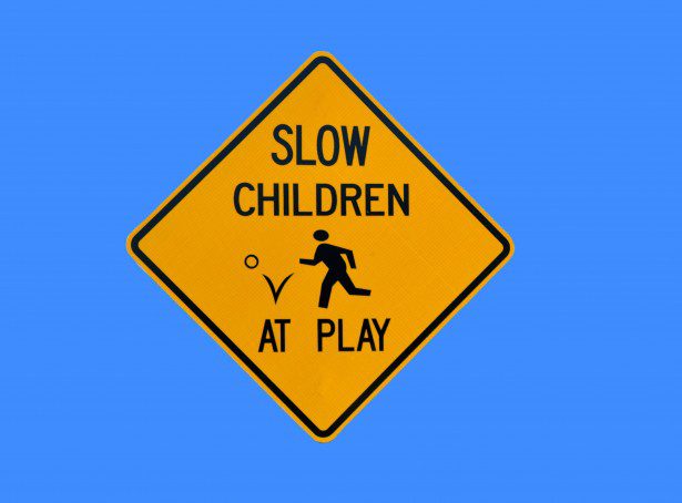 children-at-play-sign-