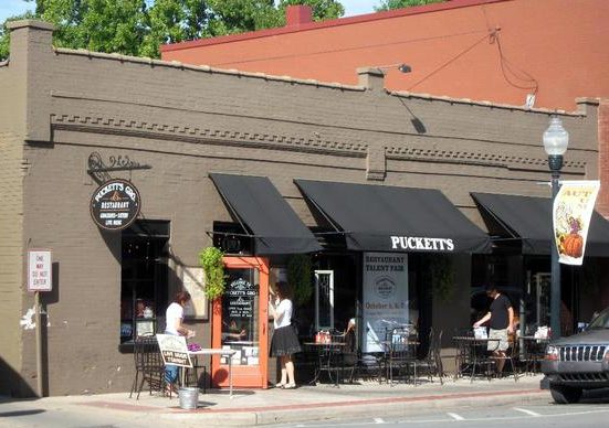 Puckett's Restaurant in Downtown Franklin, Tennessee.