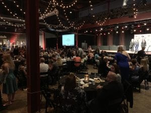 2019 Sizzle Awards Gala, celebrating the best businesses in Williamson County, TN, at The Factory at Franklin.