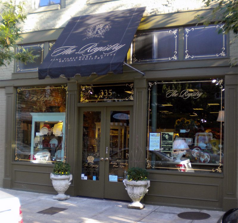 The Registry in historic downtown Franklin, Tennessee, shopping on Main Street.