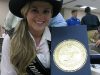 2010 Miss Rodeo Tennessee Breezy Smith - with her official proclamation from the Tennessee State Legislature.