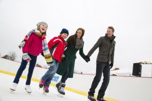 Ice skating in Nashville, TN at Winterfest, outdoor activities and events for the whole family!
