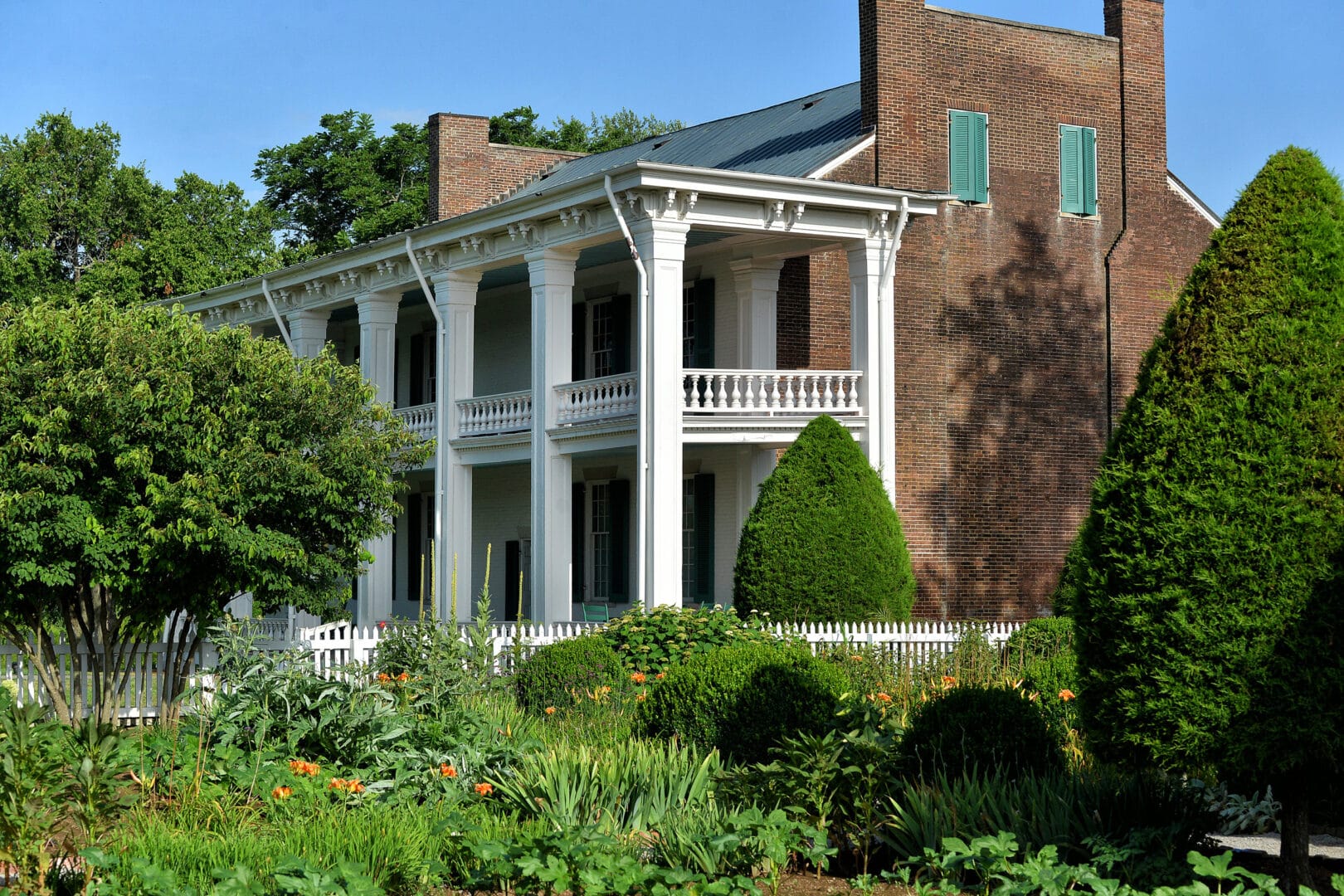Franklin, Tennessee's Carnton Plantation, From Garden .