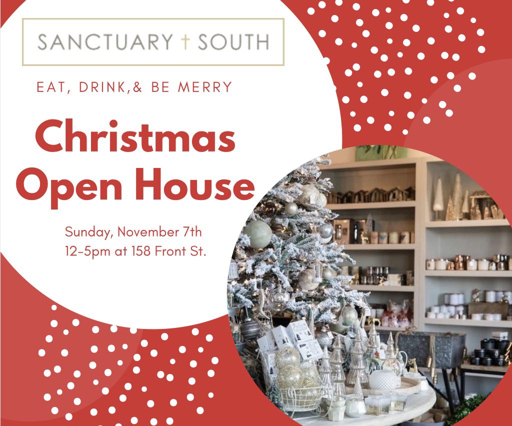 Christmas Open House shopping event in Franklin TN - Sanctuary South.