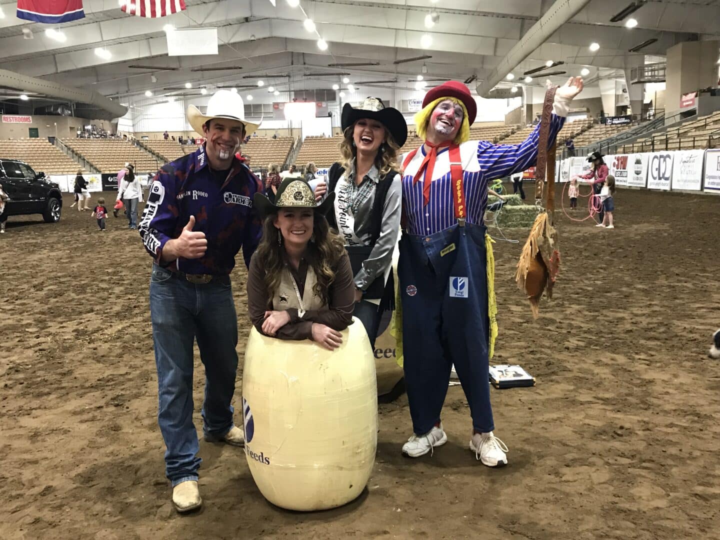 Franklin Rodeo Family Night in Franklin, Tennessee, performers at the Rodeo.