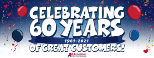 All-American Pest Control 60 Year Logo