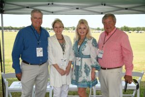 Charles and Kim Crews and Janet and Earl Bentz at Chukkers for Charity event in Franklin, TN.