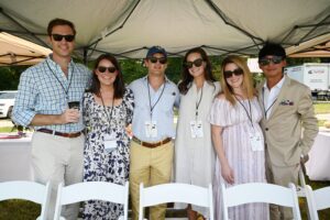 Chukkers for Charity Franklin, TN event group photo, Cook and Mary Brette Wylly, Porter Meadors, Grah…d Jack Jeong