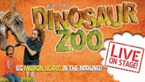 Erth's Dinosaur Zoo Live in downtown Franklin, TN.