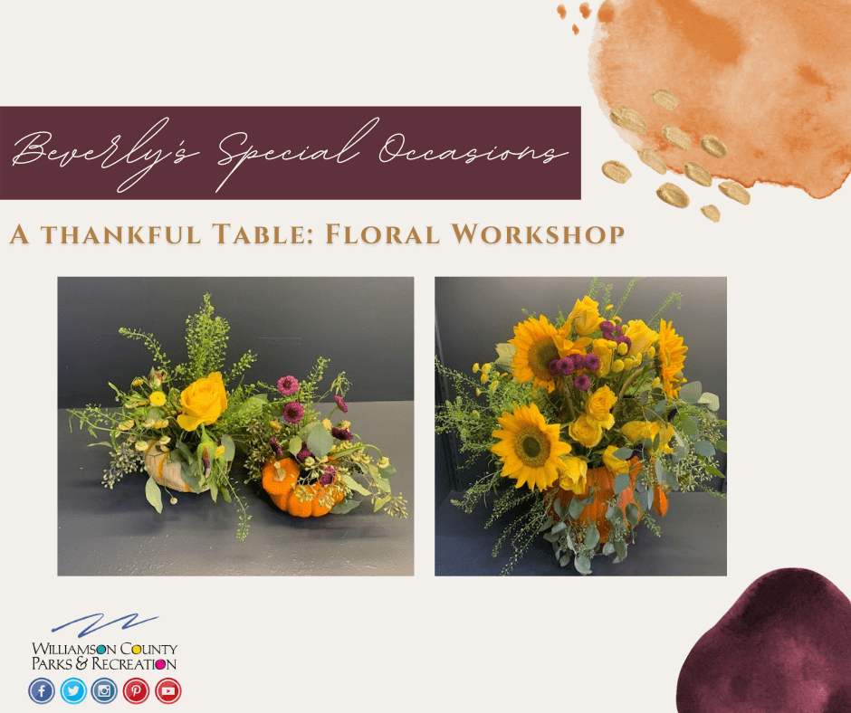 Franklin, TN Floral Workshop.