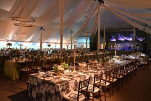 Heritage Ball Franklin Tennessee - Ballroom and stage overview