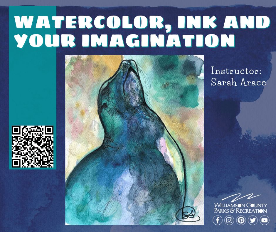 Watercolor, Ink and Your Imagination, Franklin TN Adult Art Classes.