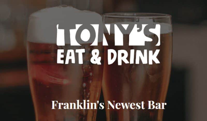 Franklin restaurant and bar tonys eat & drink