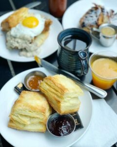 Biscuit Love brunch, a downtown Franklin, TN restaurant serving breakfast, brunch and lunch.