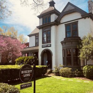 Biscuit Love restaurant, a downtown Franklin, TN restaurant serving breakfast, brunch and lunch.