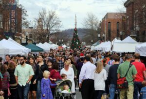 Downtown Franklin Christmas Festival Dickens of a Christmas event, enjoy festive food and drink, children’s activities, live music, carolers, and outstanding arts & crafts.