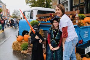 Family fun at PumpkinFest in Downtown Franklin, the festival offers kids activities, live music, fall food and drink, costume contest for pets and families, and outstanding arts and crafts featuring seasonal and specialty gift items.