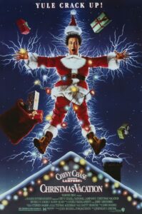 National Lampoons Christmas Vacation movie showing in downtown Franklin, TN at The Franklin Theatre.