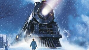 The Polar Express (G), showing in downtown Franklin at The Franklin Theatre.