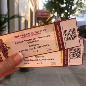 Tickets for The Franklin Theatre 10th Anniversary Celebration event in Downtown Franklin, TN, live entertainment, music, plays, shows and so much more offered at The Franklin Theatre.