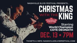 Franklin, TN event, Christmas with the King- A Holiday Tribute to Elvis