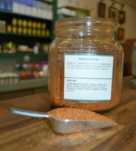 Memphis Rib Rub at the Savory Spice Shop in downtown Franklin, Tennessee.