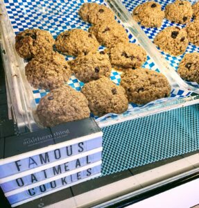 Oatmeal cookies from Simply Living Life, a Franklin, TN restaurant.