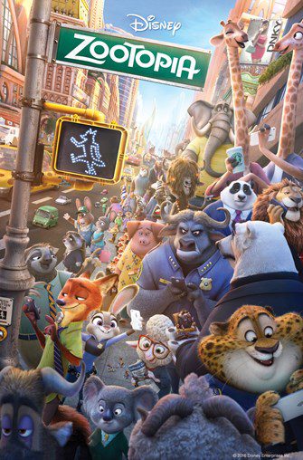 Brentwood Family Movie Fun- Zootopia at The Brentwood Library.