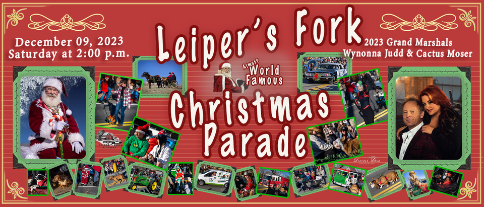 2023 Leipers Fork Christmas Parade TN.