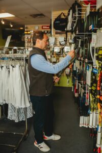 Owner of Franklin, TN Tennis Store - tennis and pickleball gear.