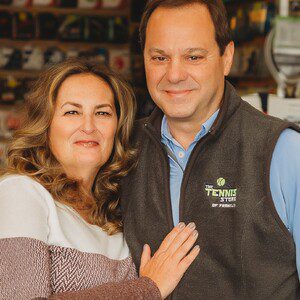 Owners of The Tennis Store in Franklin, Tenn. - tennis and pickleball gear.