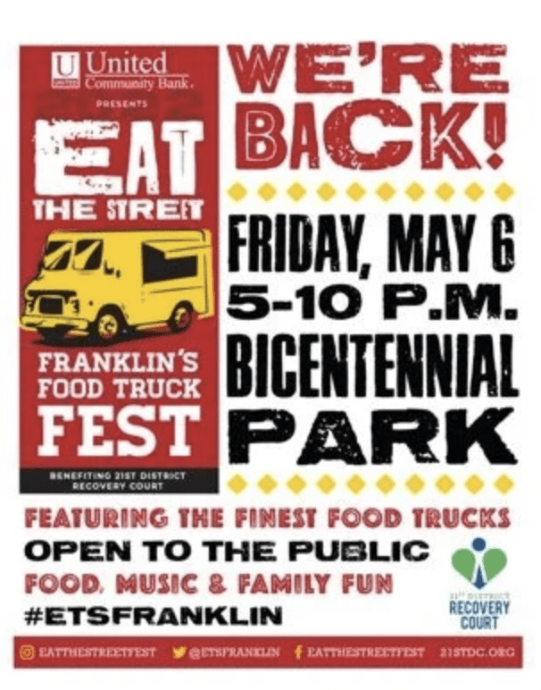 Eat The Street Festival Franklin, TN.