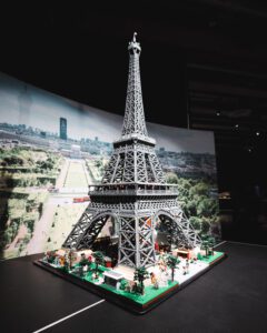 Lego Eiffel Tower, Nashville Awesome Exhibition, The Interactive Exhibition of LEGO® Models, kids and family activities in Nashville, fun for all ages!