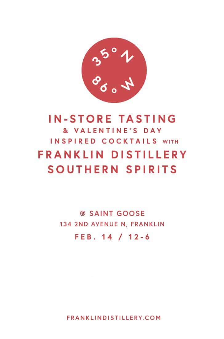 Valentine Event Franklin, TN - Franklin Distillery