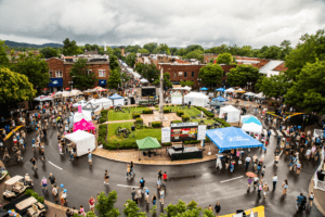 Main Street Festival in Downtown Franklin, Tennessee - Daniel C White Photography.