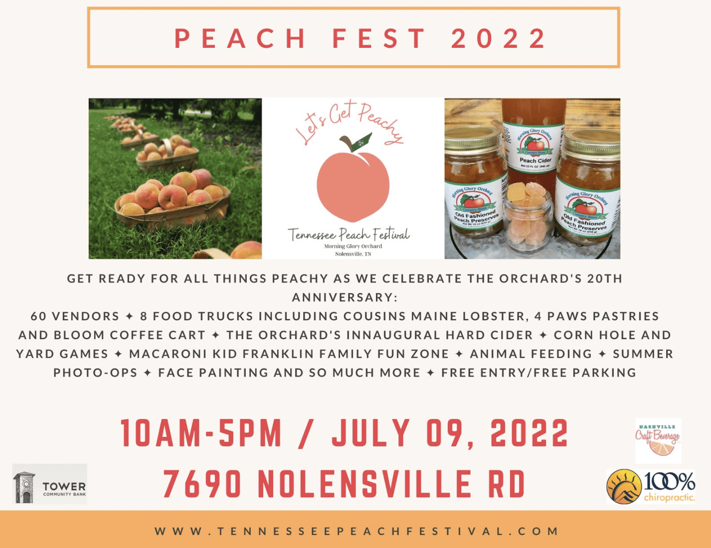 Peach Festival Middle TN Event