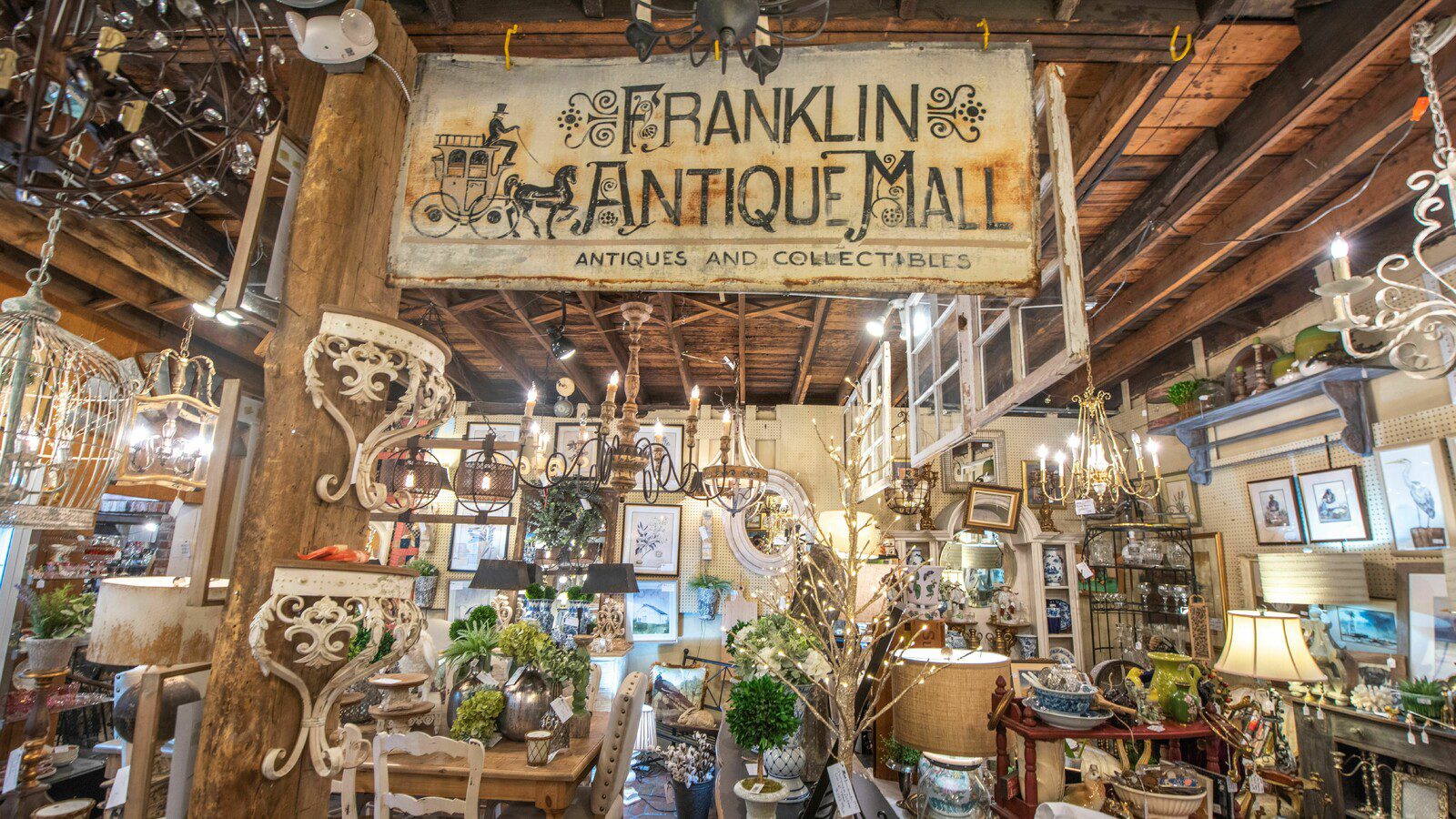 Franklin Antique Mall, Antiques & Collectibles in Downtown Franklin, TN.