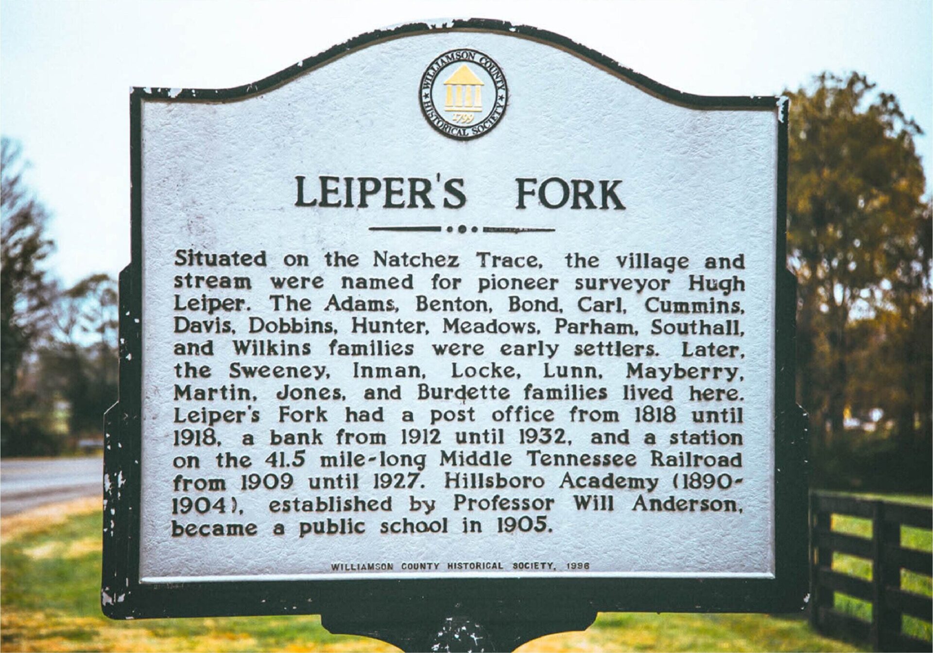 Leipers Fork History Franklin, TN.