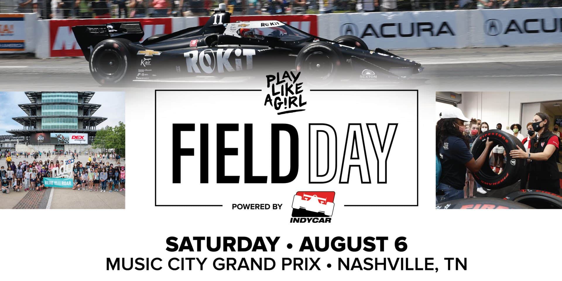 Nashville TN Indy-Grand-Prix Play Like a Girl Field Day.