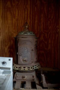 Factory at Franklin_Downtown Franklin History_Antique Stove.