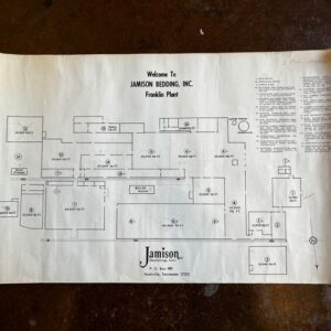 Factory at Franklin_Downtown Franklin History_Fire Insurance Floor Plan.