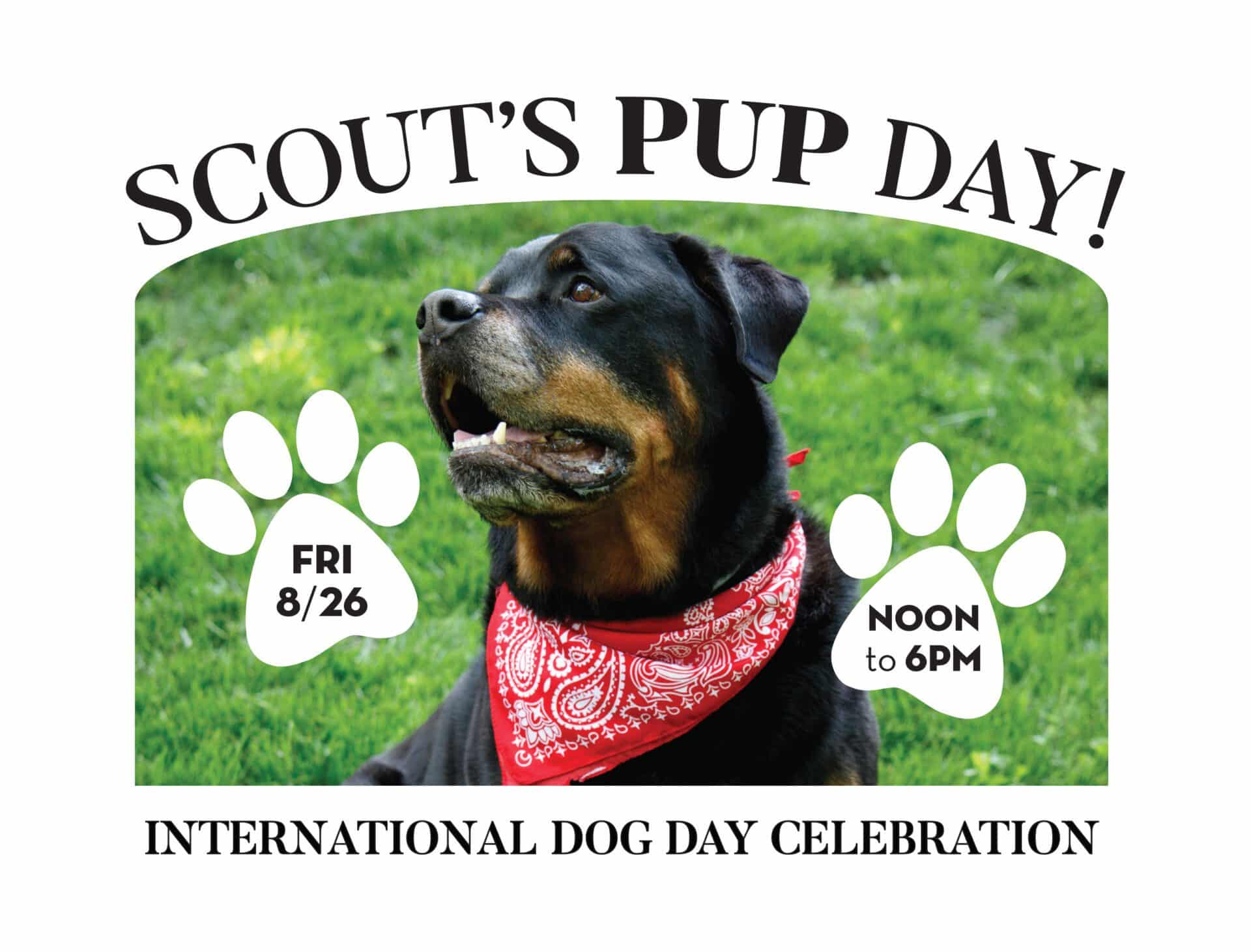 Scout's Pup Day, a Franklin, Tennessee Dog-Friendly Event.