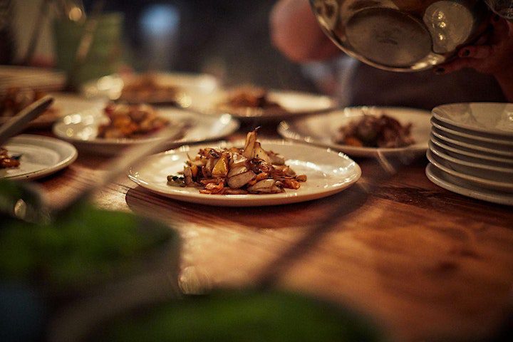 Plated food, The Rambling at Southall, a Franklin dining event.