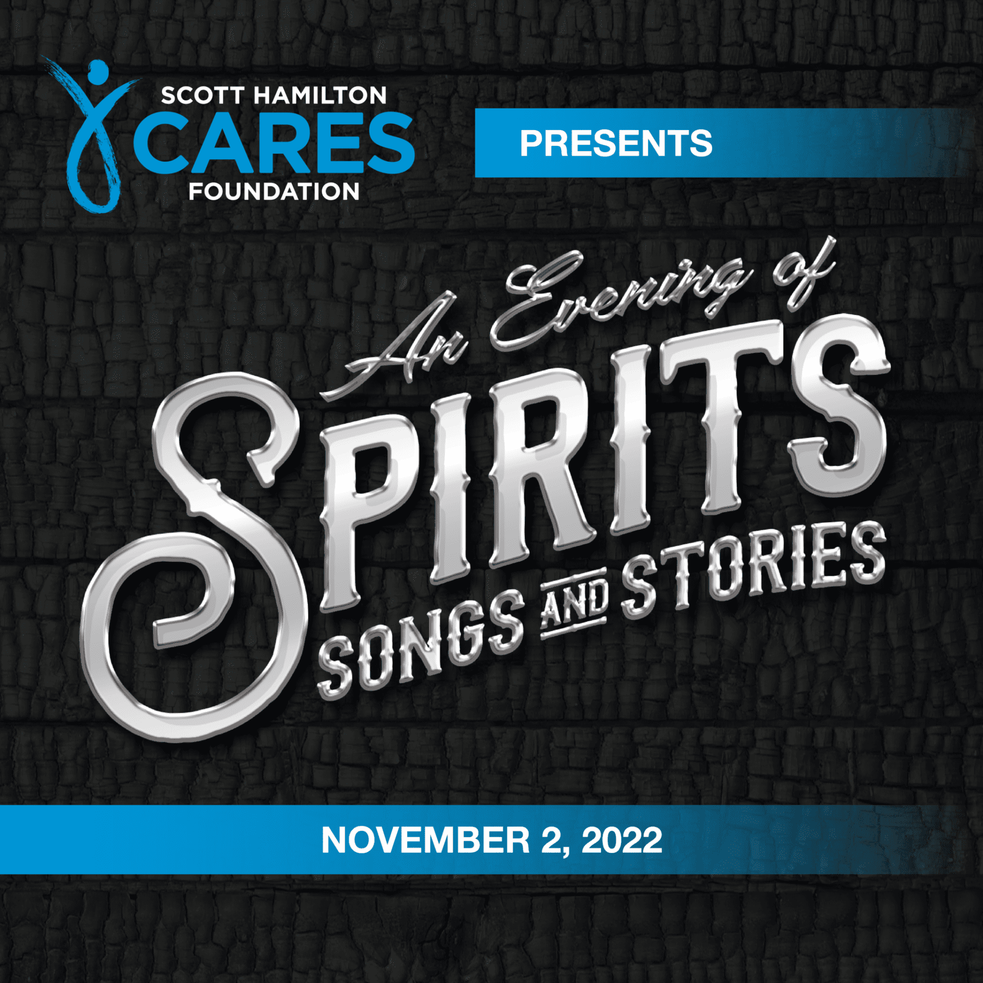 AN EVENING OF SPIRITS, SONGS AND STORIES.