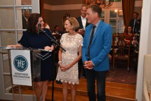 Heritage Ball Patron Party - Bari Beasley, Debbie and Michael W. Smith (1)