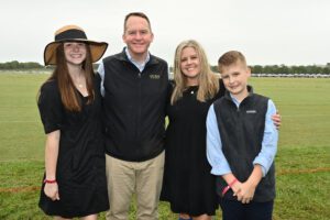 Chukkers for Charity Event in Franklin, TN_Clare Mason, Steve and Amy-Beth Mason and John Michael Mason