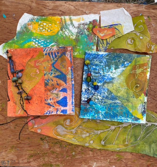 Copper Fox Leiper's Fork TN Event, The Way & Joy of the Painted Journal - Workshop with Artist Lisa Jennings.
