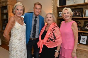 Heritage Ball Patron Party - Cordia Harrington, Michael W. Smith, Anne Saint and Anita Humphreys.